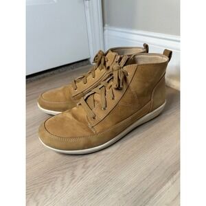 Vionic Shawna Chukka Bootie Womens 11 Brown Leather Ankle Boots Casual Comfort